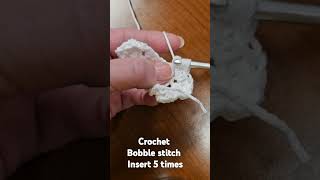 Bobble Stitch  Crochet Tutorial  Crochet with Deana [upl. by Nnayelhsa426]