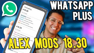 WHATSAPP PLUS Ultima versión  Instalación Directa  Whatsapp Plus ALEXMODS 🤩 [upl. by Lowry678]