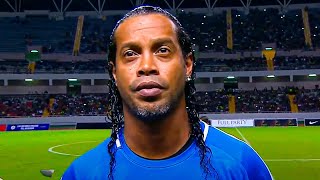 Dzień w którym emerytowany Ronaldinho pokazał że wciąż jest CZARODZIEJEM futbolu [upl. by Ynoffit]