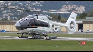 Brand New  Private H145  MSOLO  Landing  CannesMandelieu Airport [upl. by Ettenot]