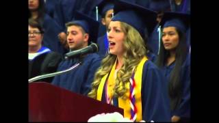 National Anthem NAHS Class of 2014 Graduation [upl. by Llegna203]