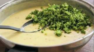 Creamy Broccoli Cheddar Soup Recipe [upl. by Wiese716]