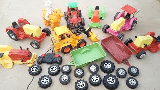 Homemade Remote Control Tractor  Mini Tractor Making in tamil [upl. by Ebony775]