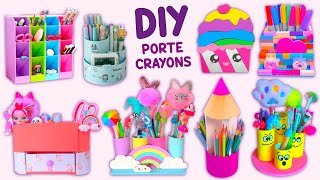 8 IDEES DIY PORTECYPRES  COMMENT FAIRE UN PORTECRAYON  MIGNON ET FACILE [upl. by Zusman828]