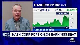 The time is right says HashiCorp CEO on 250 million share buyback plan [upl. by Em]