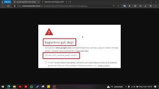 Bağlantı Güvenli Değil Hatası Nedir Nasıl Çözülür [upl. by Fricke831]