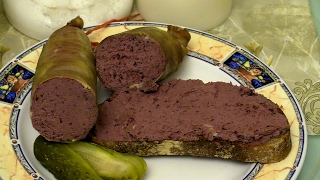 Wildschwein Leberwurst Schritt für Schritt mit Rezept [upl. by Odille]