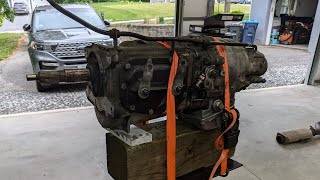 C4 Corvette Silver Sport Transmission TKX Swap Part 2 [upl. by Anomahs]