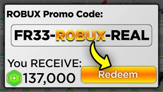 This SECRET Promo Code Gives FREE ROBUX Roblox March 2024 [upl. by Karlik]