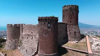 castello di Lettere  giovani in biblioteca  drone  audiopoesia [upl. by Giarc437]