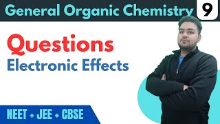 Electromeric Effect  Electronic Effects Questions [upl. by Erline]