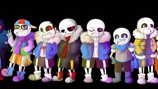 用不同版本sans的歌拼成一首 Megalovania [upl. by Otsirc146]