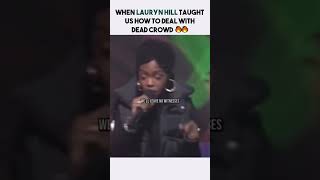 Lauryn Hill showing how to hype up a crowd 🔥 [upl. by Halsey]