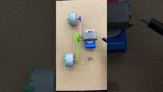 DIY DC to DC Motor Generator  How to Make a DC Motor a Generator shorts motor dcmotor [upl. by Norward]