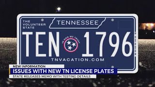 Issues with new TN license plates [upl. by Yrtneg656]