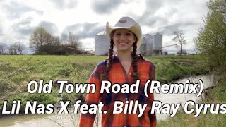 Old Town Road Remix Lil Nas X feat Billy Ray Cyrus ASLPSE COVER Sign Language [upl. by Ahsinrats549]