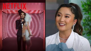 Ashley Park Breaks Down Mindys Musical Journey  Emily In Paris  Netflix [upl. by Angelica764]