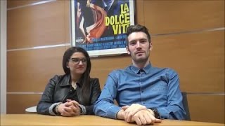 Sanremo 2016 intervista a Deborah Iurato e Giovanni Caccamo [upl. by Susan]