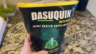 Review of the Nutramax Laboratories Dasuquin with MSM Joint Health Supplement for Large Dogs [upl. by Urbai]