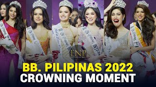 Bb Pilipinas 2022 Announcement of Winners and Crowning Moment [upl. by Vaughan165]