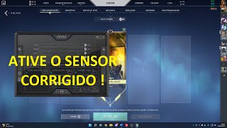 MSI ERRO  ative o sensor para acessar as propriedades Corrigido [upl. by Searby474]