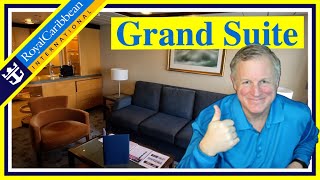 Grand Suite Tour on Royal Caribbean Cruise line on the Oasis of the Seas [upl. by Arret]