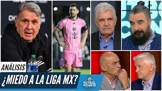 ADVERTENCIA para TATA MARTINO LIGA MX en Concachampions Álvaro y Tuca REACCIONAN  Futbol Picante [upl. by Ulah]