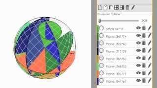 Stereonet  Visible Geology [upl. by Charyl]