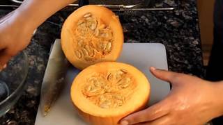 Cooking Fall Pumpkins The Microwave and Oven Methods [upl. by Ronica]