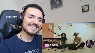 Nayl Author ft Dimas Senopati  Just Give Me A Reason Acoustic Cover Reaction [upl. by Krahmer]