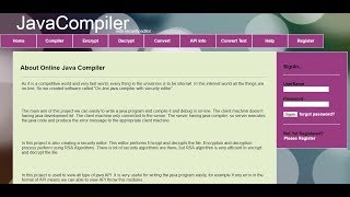 online java compiler [upl. by Eiramlirpa]