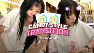 CANDY STYLE TRANSITION  FUNIMATE TUTORIAL [upl. by Towroy]