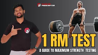 1RM Test Explained for Squat Bench press Deadlift  how to predict 1RM [upl. by Segroeg]