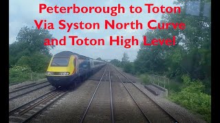 Peterborough to Toton Via Syston North Curve and Toton High Level [upl. by Annalee]