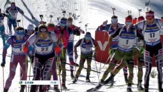 Herren Massenstart Biathlon WM Hochfilzen 2017HD [upl. by Navinod876]