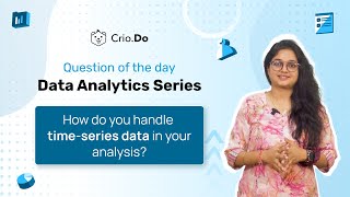 How do you handle time series data in your analysis  Data Analytics Interview Prep [upl. by Aisat]