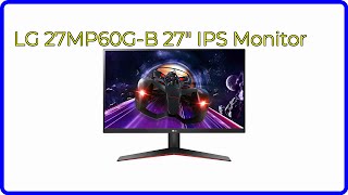 REVIEW 2024 LG 27MP60GB 27quot IPS Monitor ESSENTIAL details [upl. by Serge]