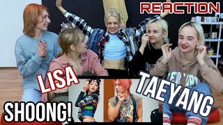 TAEYANG  ‘Shoong feat LISA of BLACKPINK’ PERFORMANCE VIDEO  REACTION [upl. by Ahsemad]