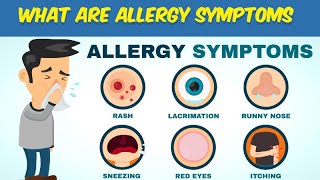 What Are Allergy Symptoms SeasonalAllergies [upl. by Audre]