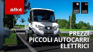 Prezzi piccoli autocarri elettrici 5 domande prima di acquistarli [upl. by Ratep]