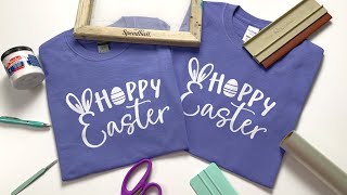 How to Screen Print Multiple Shirts Using Cricut [upl. by Tito]