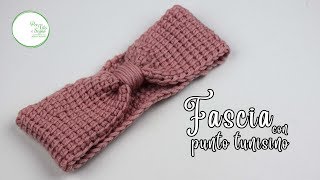 Tutorial  Fascia facilissima con il punto tunisino [upl. by Pallua992]