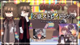 BEAST react to BSD original universe  Angst  20x speed  shin soukoku [upl. by Towny]