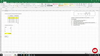 Cara Menentukan Nilai Kuartil Data Kelompok menggunakan Ms Excel [upl. by Ecyle]