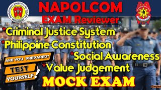 Napolcom Reviewer  Philippine Constitution PNP Laws Criminal Justice napolcomreviewer [upl. by Salis]