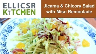 Jicama amp Chicory Salad with Miso Remoulade [upl. by Finzer]