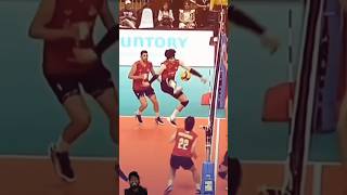 volleyball sports spike volley volleyballspiking motivation volleyspike [upl. by Aroel]