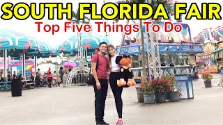 5 THINGS TO DO IN SOUTH FLORIDA FAIR [upl. by Charleton997]