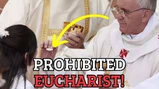 FROM TODAY THE EUCHARIST MUST NO LONGER BE RECEIVED IN THIS WAY [upl. by Gaston857]