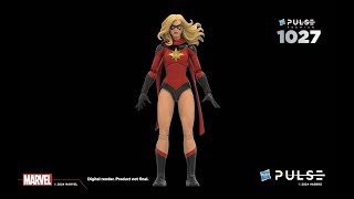 NEW MARVEL LEGENDS DARK AVENGERS MS MARVEL REVEAL FOR 1027 NO YELLOW JACKET STILL SADLY [upl. by Arin]